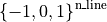 \left\{-1, 0, 1\right\}^{\text{n\_line}}